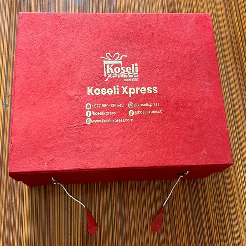 All My Heart Valentine Surprise Combo with Soft Red Teddy, Love Couple Showpiece, Premium Chocolates & Message Card