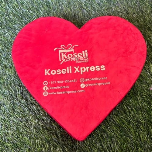 Premium Heart-Shaped Chocolate Gift Box for Romantic Celebrations