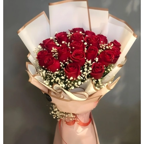 20 Red Roses Bouquet