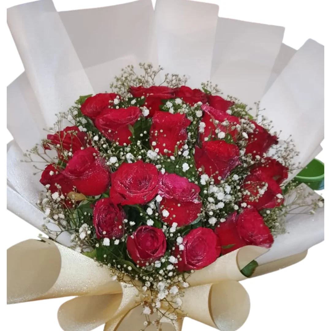  50 piece red Rose bouquet