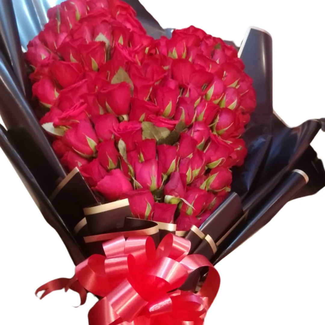 100 Red Rose bouquet 