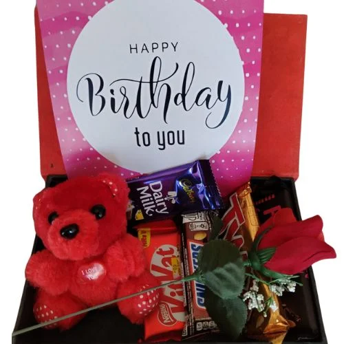 Birthday Hugs & Chocolates Combo