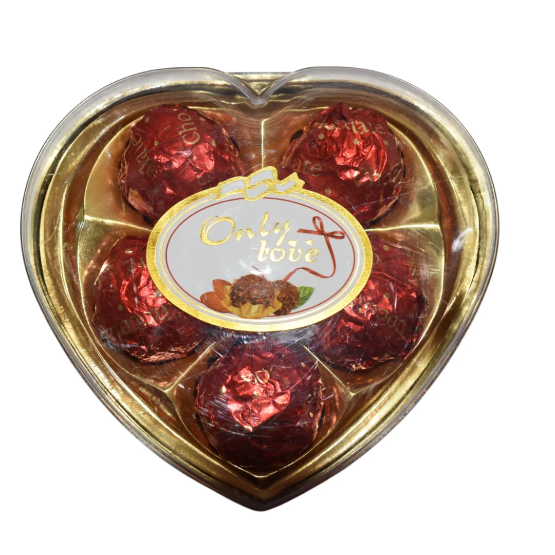 Heart Shape Only Love Chocolate